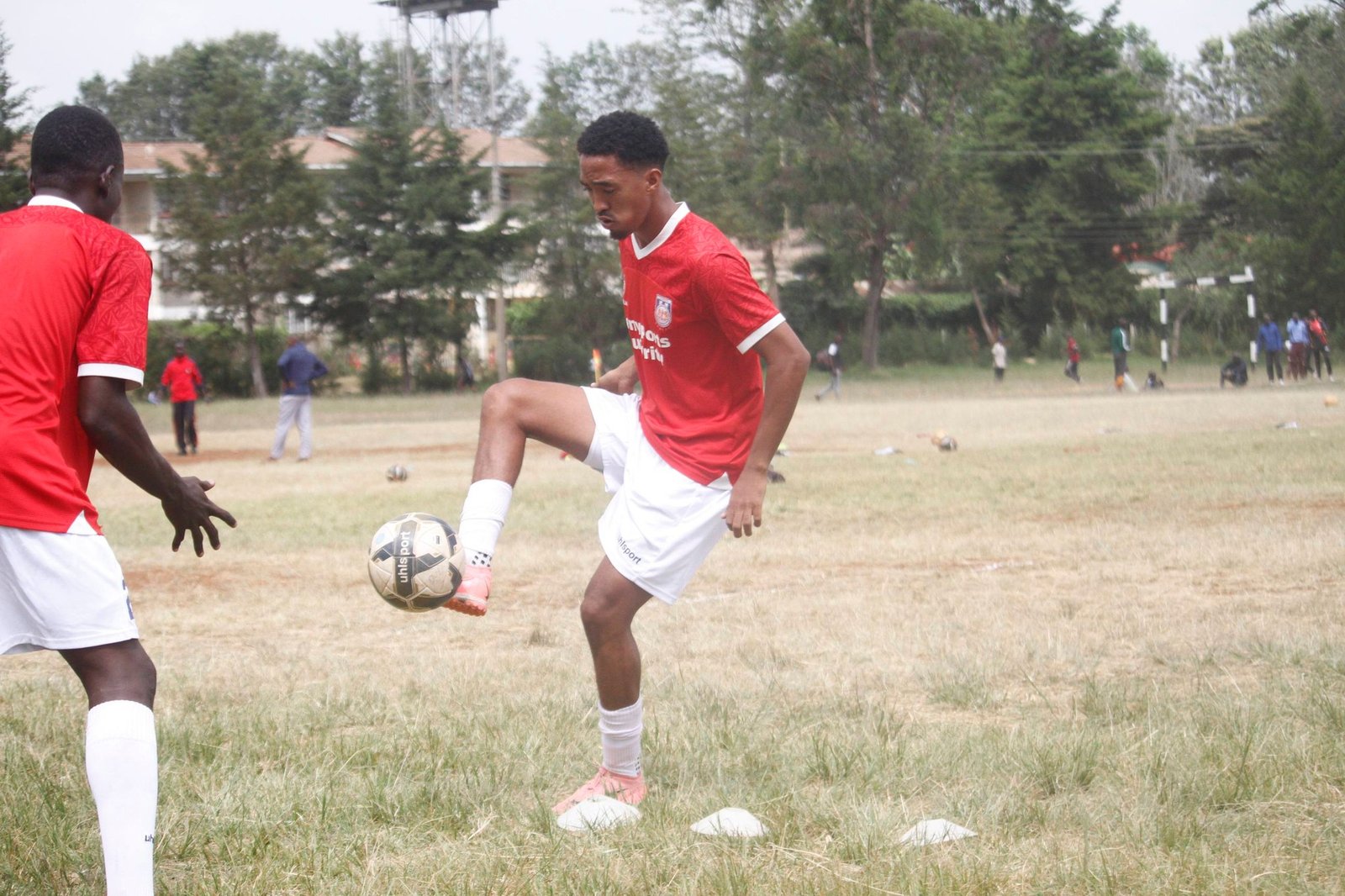 Junior players celebrating