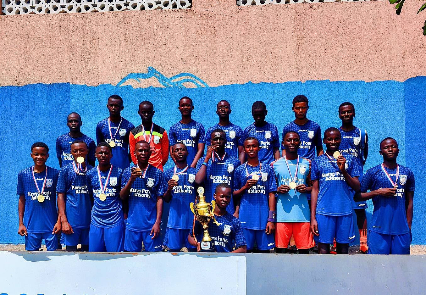 Junior players training